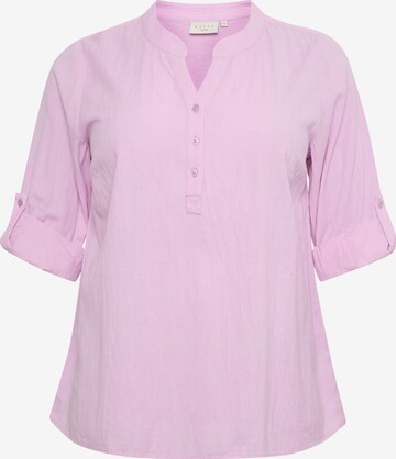 KAFFE CURVE Blouse 'Mayi' in Purple: front