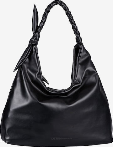 TOM TAILOR DENIM Shoulder bag 'Rica' in Black: front