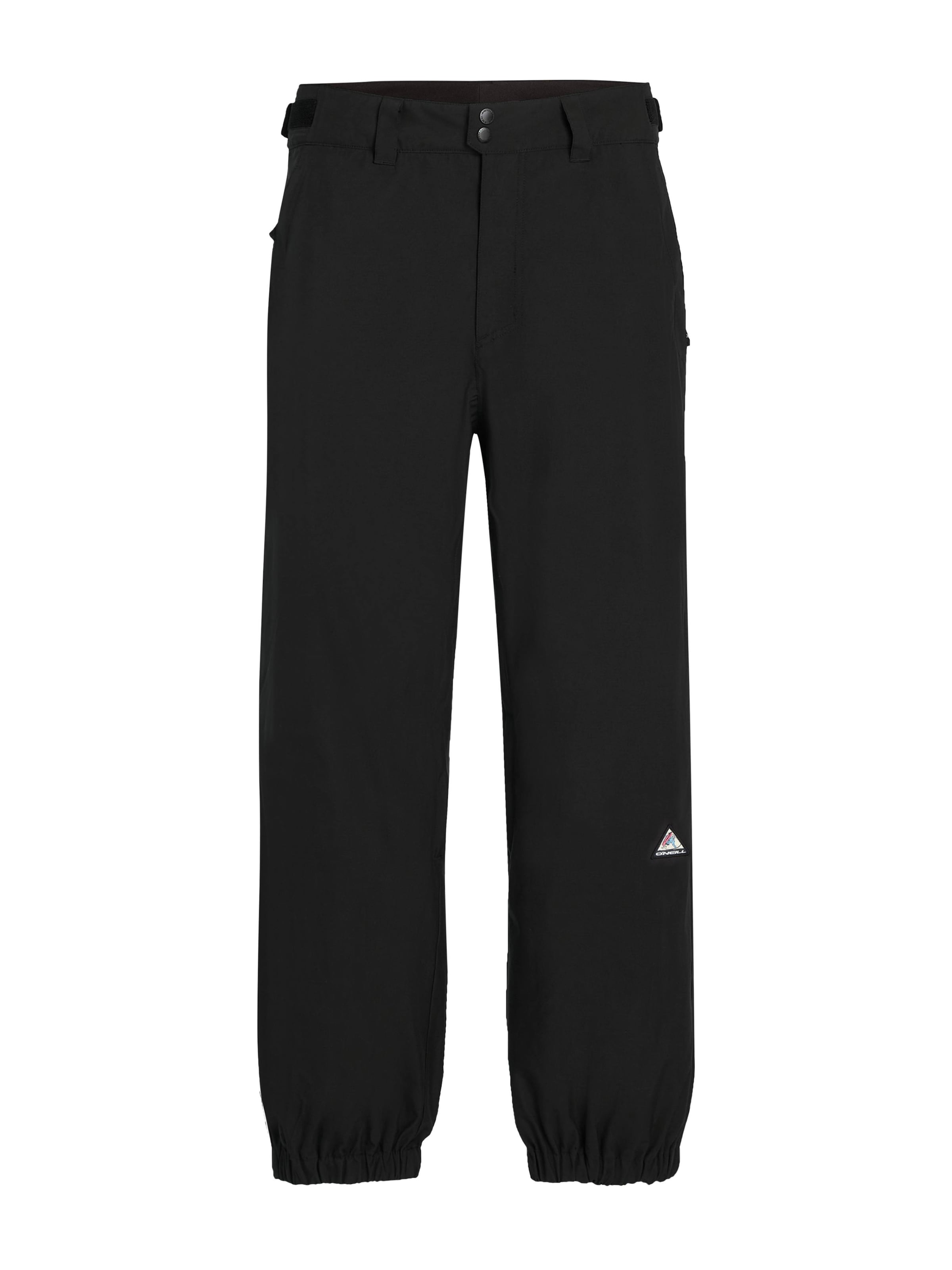 O'NEILL Loosefit Outdoorové kalhoty – černá: přední strana