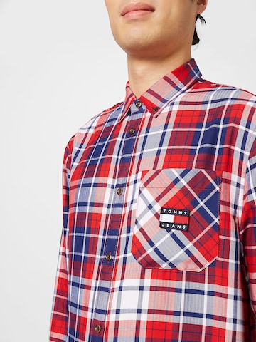 Tommy Jeans - Ajuste regular Camisa en azul