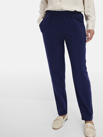 bonprix Regular Broek in Blauw
