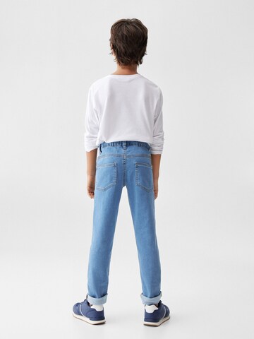 MANGO KIDS Regular Jeans in Blauw