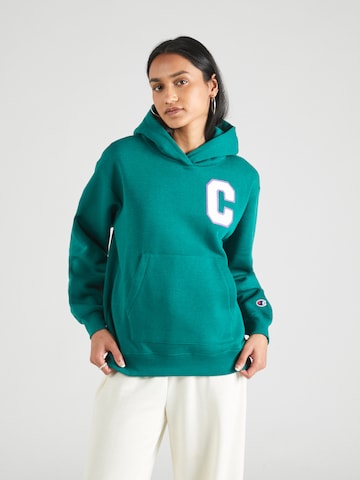 Champion Authentic Athletic Apparel Sweatshirt in Grün: Vorderseite
