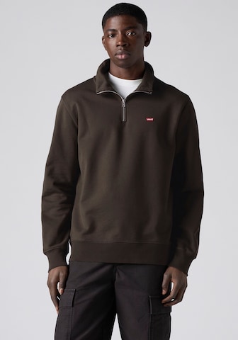 LEVI'S ® Sweatshirt 'ORIGINAL HM' in Grün: Vorderseite