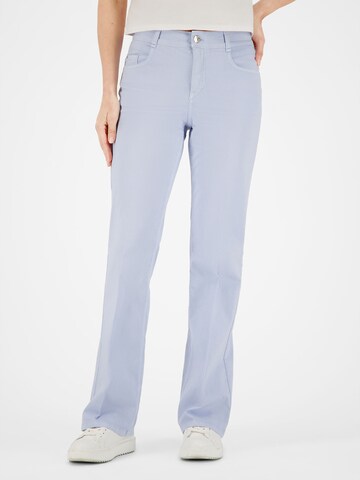Coupe slim Pantalon 'ZURI126' Gardeur en bleu : devant