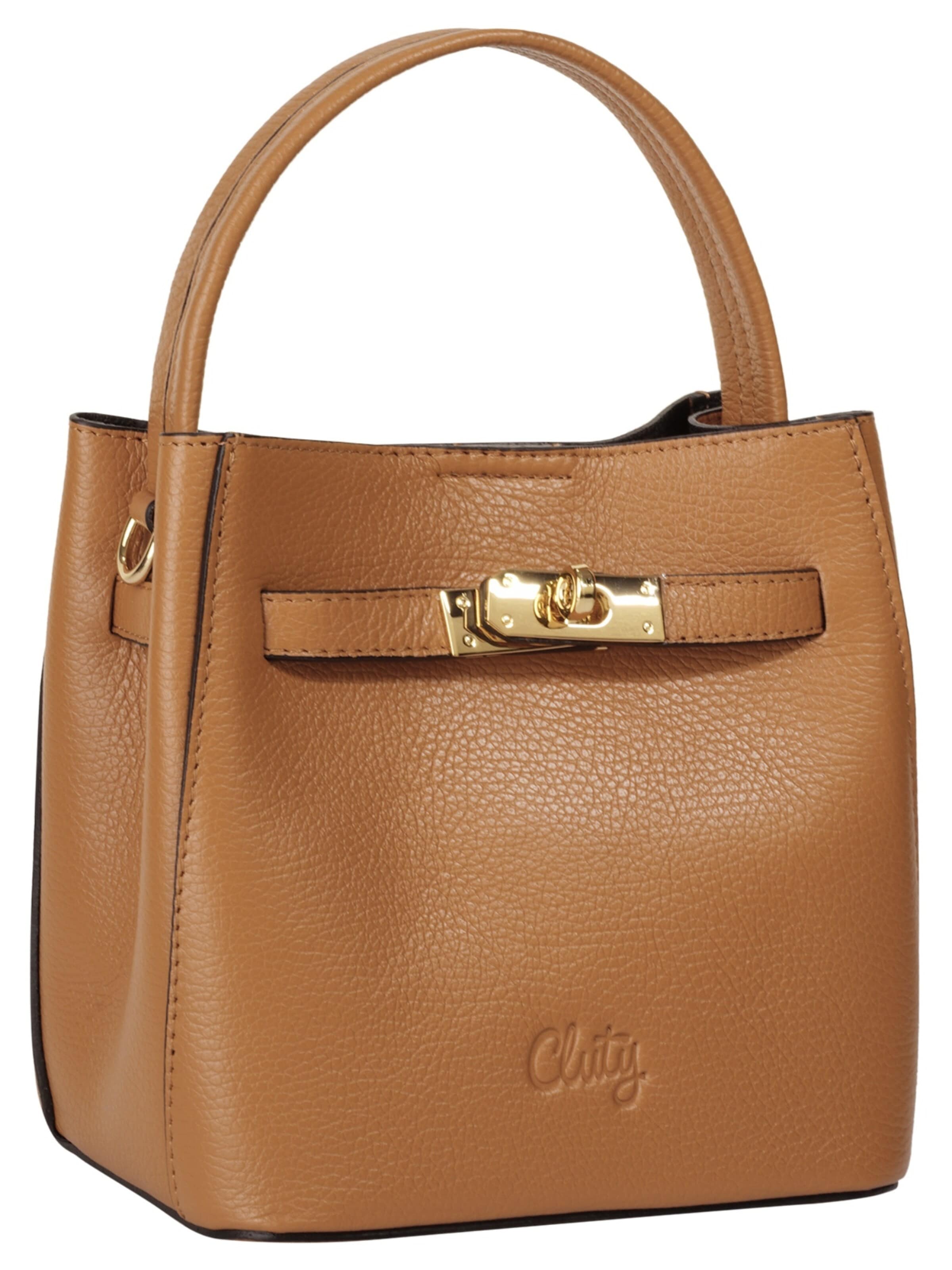 Cluty Handbag in Brown