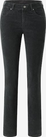 Angels Slimfit Straight-Leg Jeans 'Cici' in Coloured Cord in Grau: predná strana