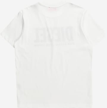 DIESEL - Camiseta 'LTGIM' en blanco