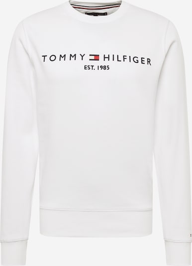 TOMMY HILFIGER Sweat-shirt en bleu marine / rouge / blanc, Vue avec produit