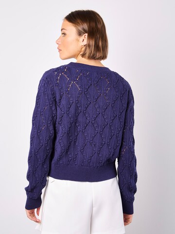 Apricot Gebreid vest ' ' in Blauw