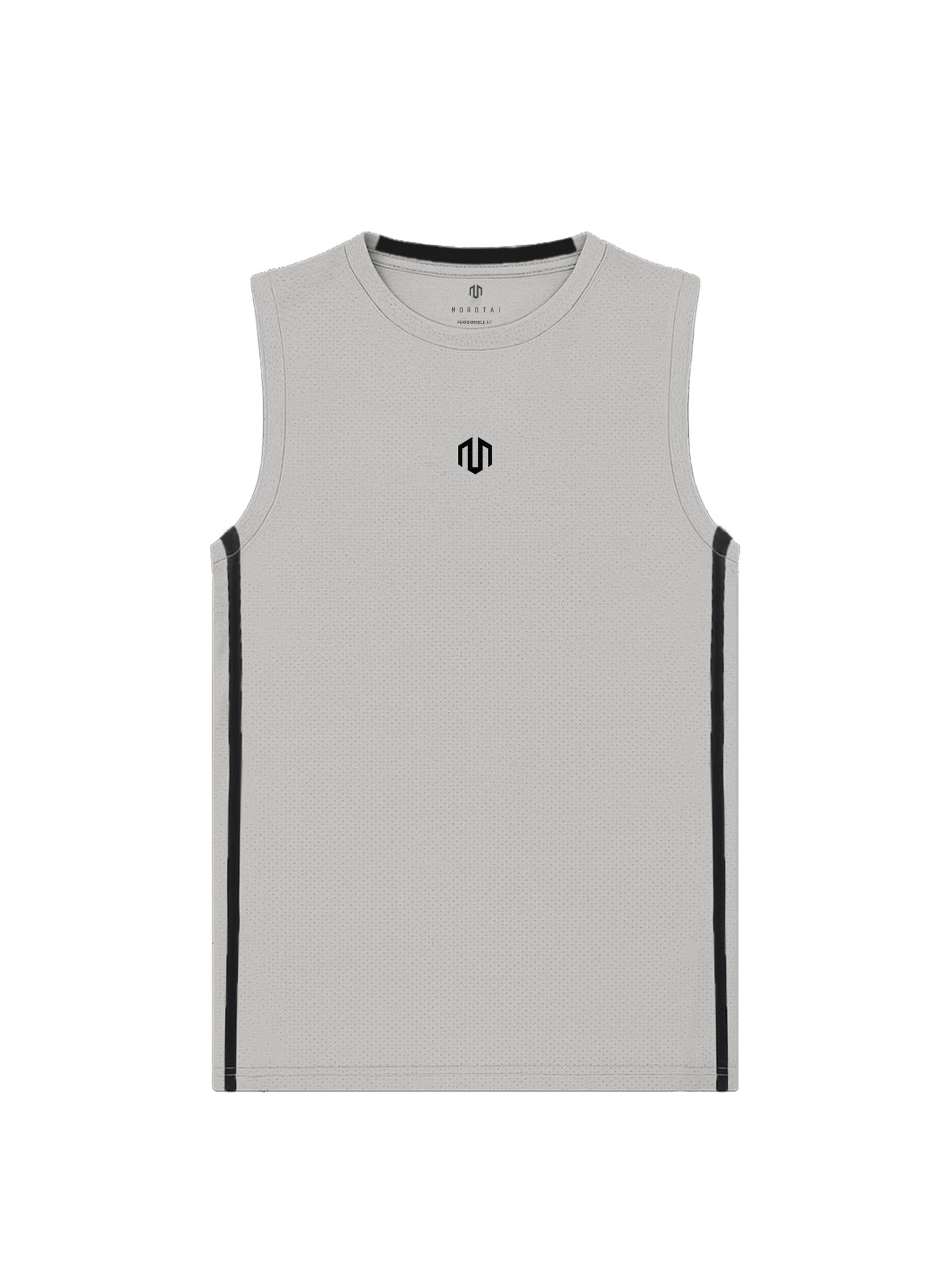 T-Shirt fonctionnel 'KANSEI CHROME' MOROTAI en gris : devant