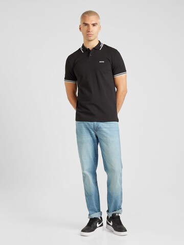 BOSS Poloshirt 'Paul' in Schwarz