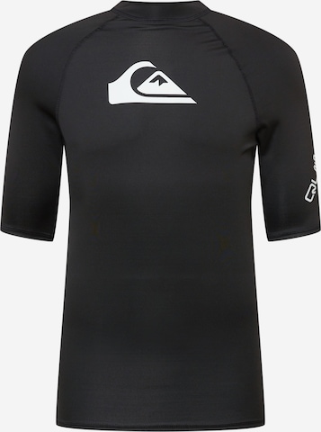 T-Shirt fonctionnel 'ALL TIME' QUIKSILVER en noir : devant