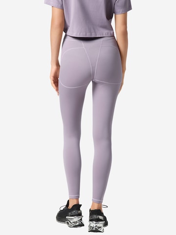 Skinny Pantaloni sportivi 'Scratch' di Plein Sport in lilla