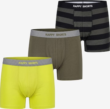 Boxers ' Jersey ' Happy Shorts en jaune : devant
