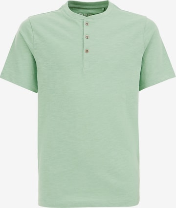 T-Shirt WE Fashion en vert : devant