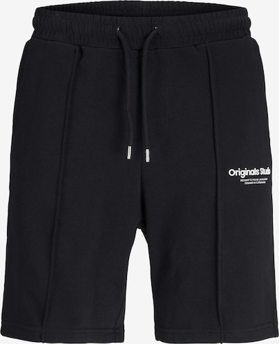 JACK & JONES Housut 'JPSTKane JJVesterbro' koossa 31-32 värissä musta / valkoinen, Tuotenäkymä