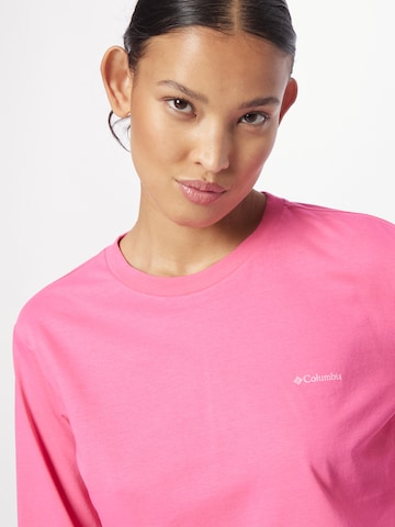 COLUMBIA Performance Shirt 'North Cascades' in Pink