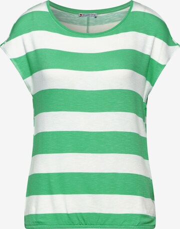 STREET ONE Shirt in Green: front