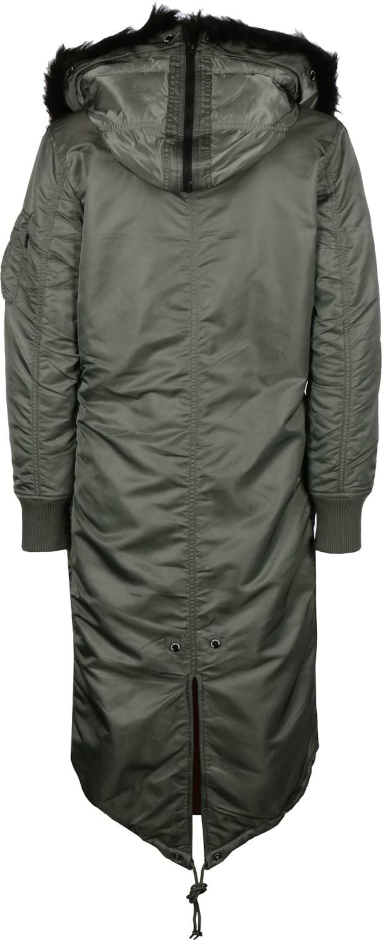 Parka invernale di ALPHA INDUSTRIES in verde