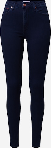 Tommy Jeans - Skinny Calças de ganga 'Sylvia' em azul: frente