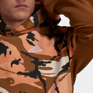 ADIDAS PERFORMANCE Sportsweatshirt in Braun