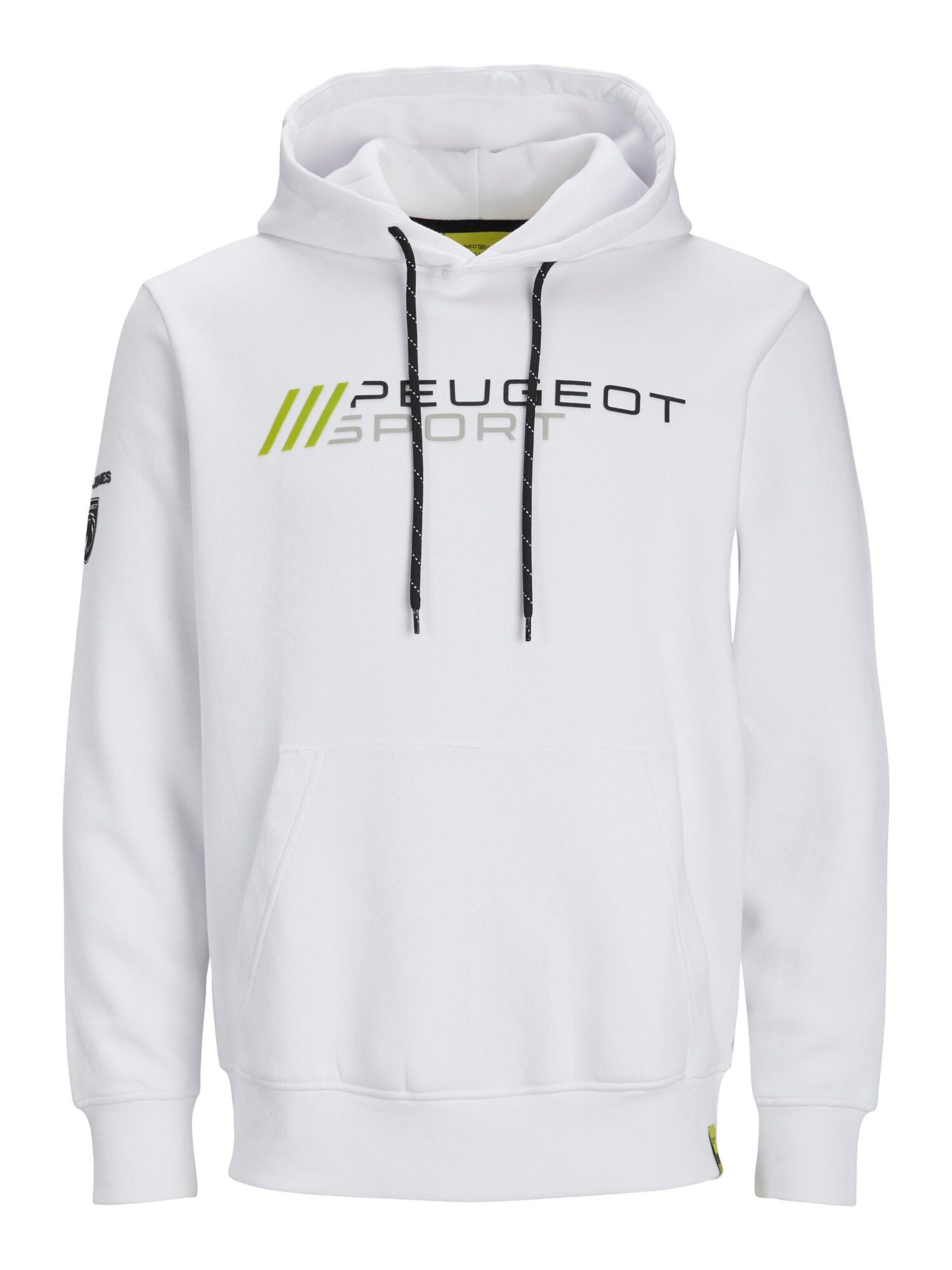 JACK & JONES Sweatshirt in White: front