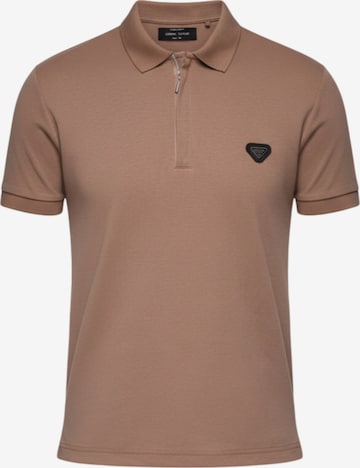 Ombre Shirt in Brown: front