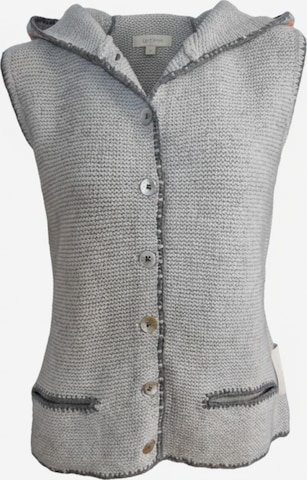 LIKS. Munich Strickjacke in Grau: Vorderseite