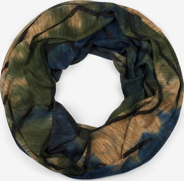 styleBREAKER Schlauchschal 'Loop Schal Destroyed Batik Farbverlauf' in Mischfarben: Vorderseite