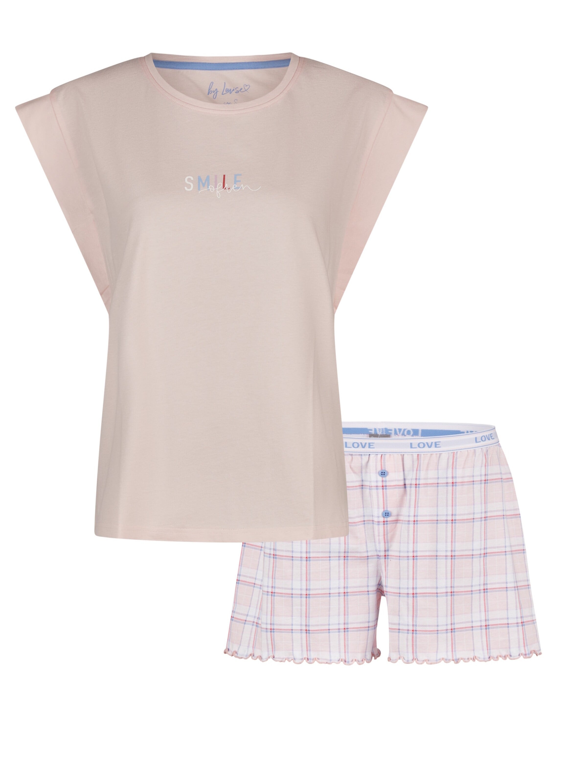 By Louise Pyjama‌‌‌‌‌ in Pink: Vorderseite