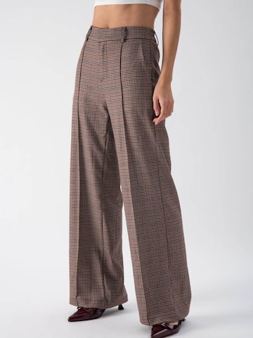 MND Loosefit Bukser i brun