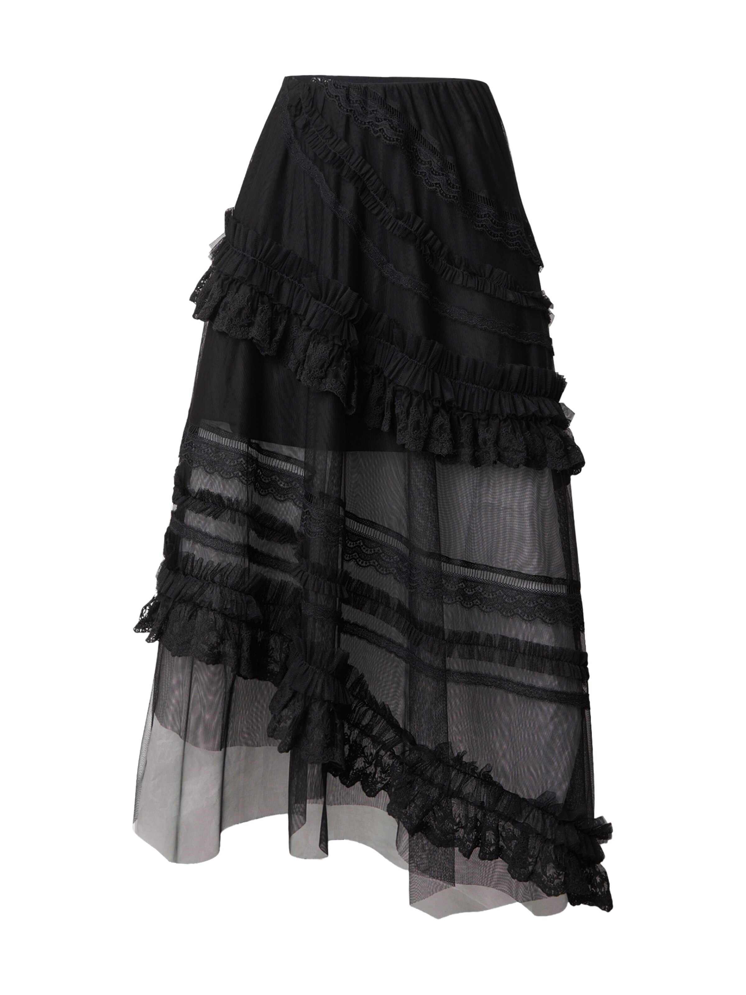 AllSaints Пола 'Jen' в черно: отпред