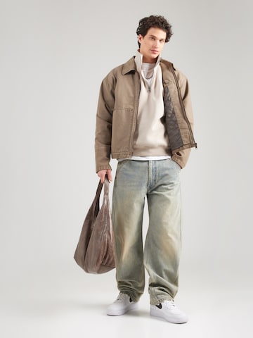 HOLLISTER Sweatshirt in Beige