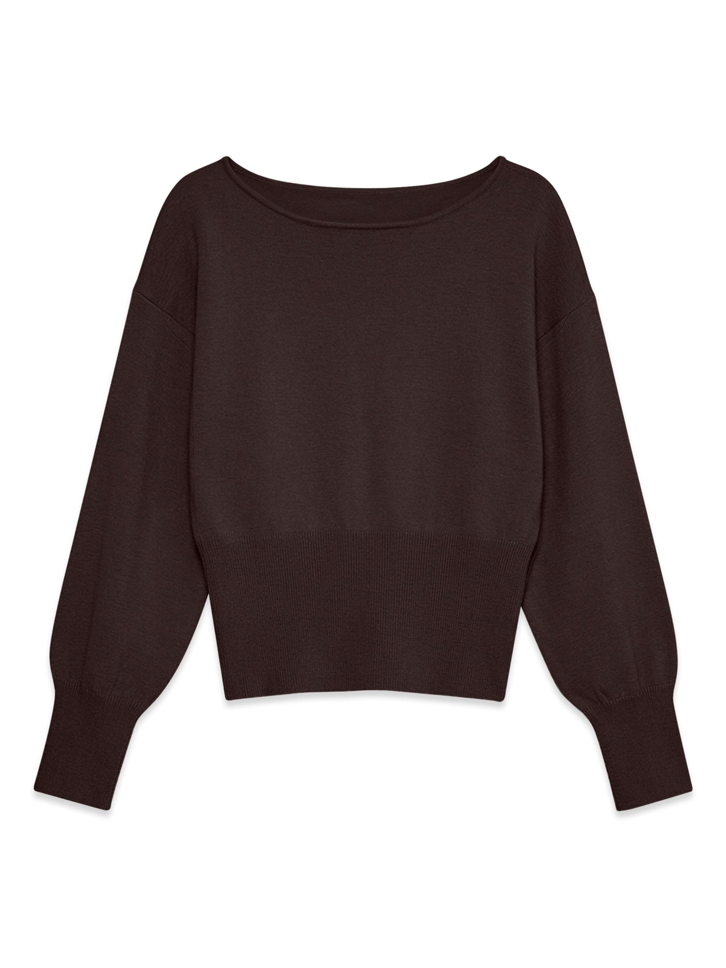 VERO MODA - Jersey 'VMRaye' en marrón: frente
