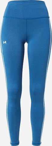 UNDER ARMOUR Workout Pants in Blue: front
