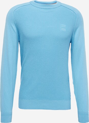 BOSS Sweater 'Kesom' in Blue: front