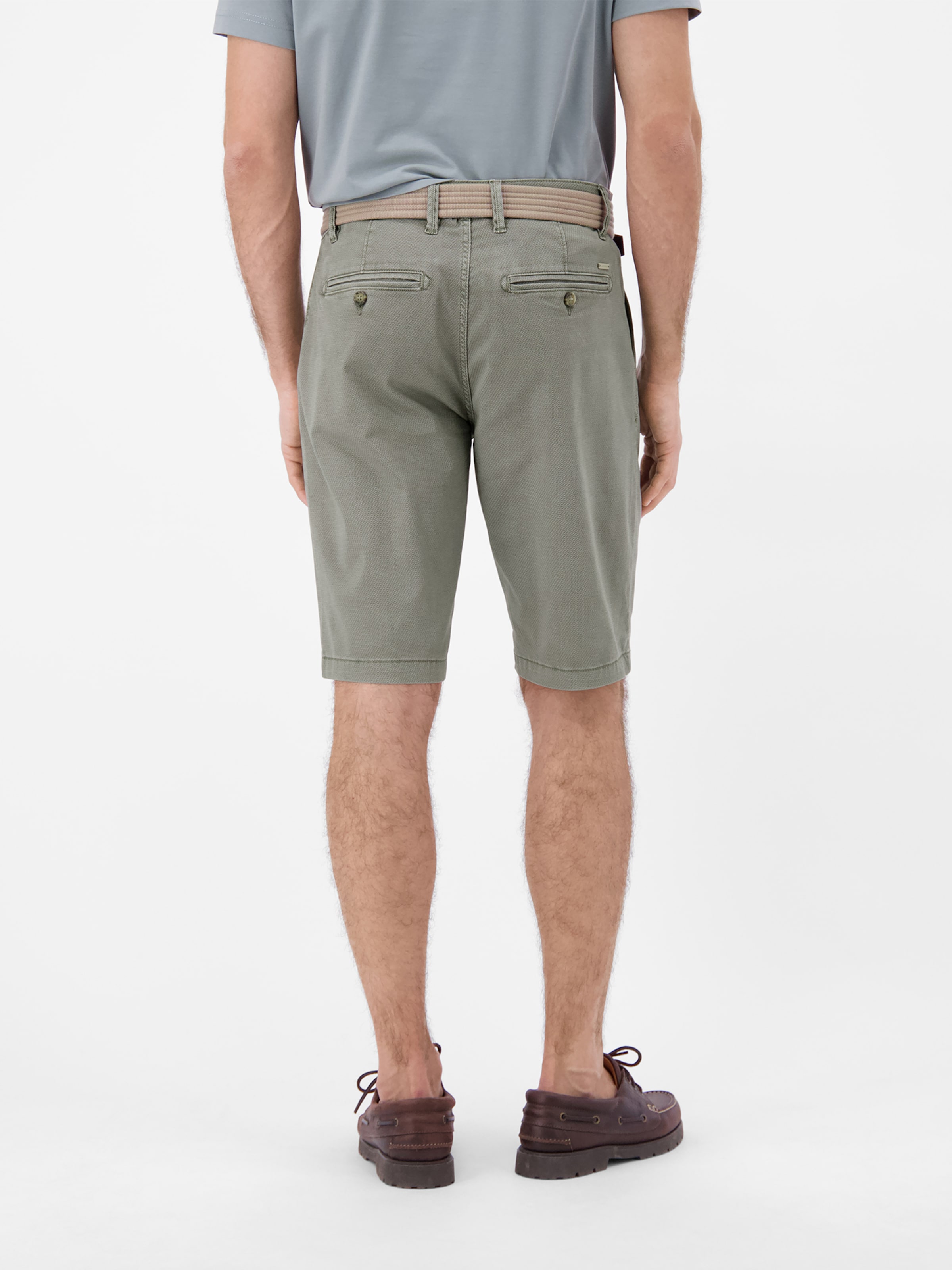 Regular Pantalon chino LERROS en vert