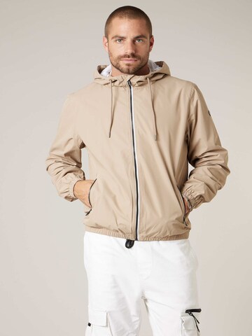 Veste mi-saison 'Vinny' Deeluxe en beige : devant