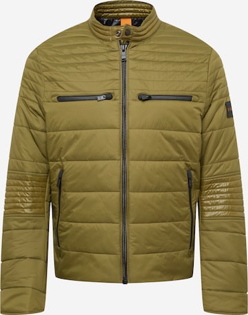 BOSS Orange Prehodna jakna 'Odiddy' | zelena barva: sprednja stran