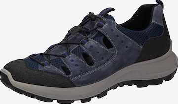 SIOUX Athletic Lace-Up Shoes 'Outsider-706' in Blue: front