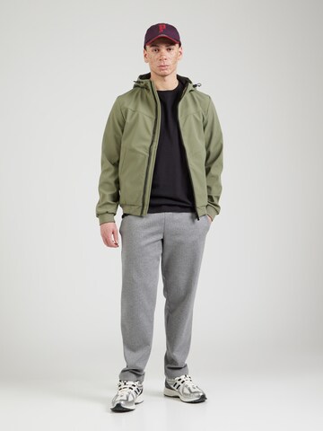 QS Between-season jacket in Green