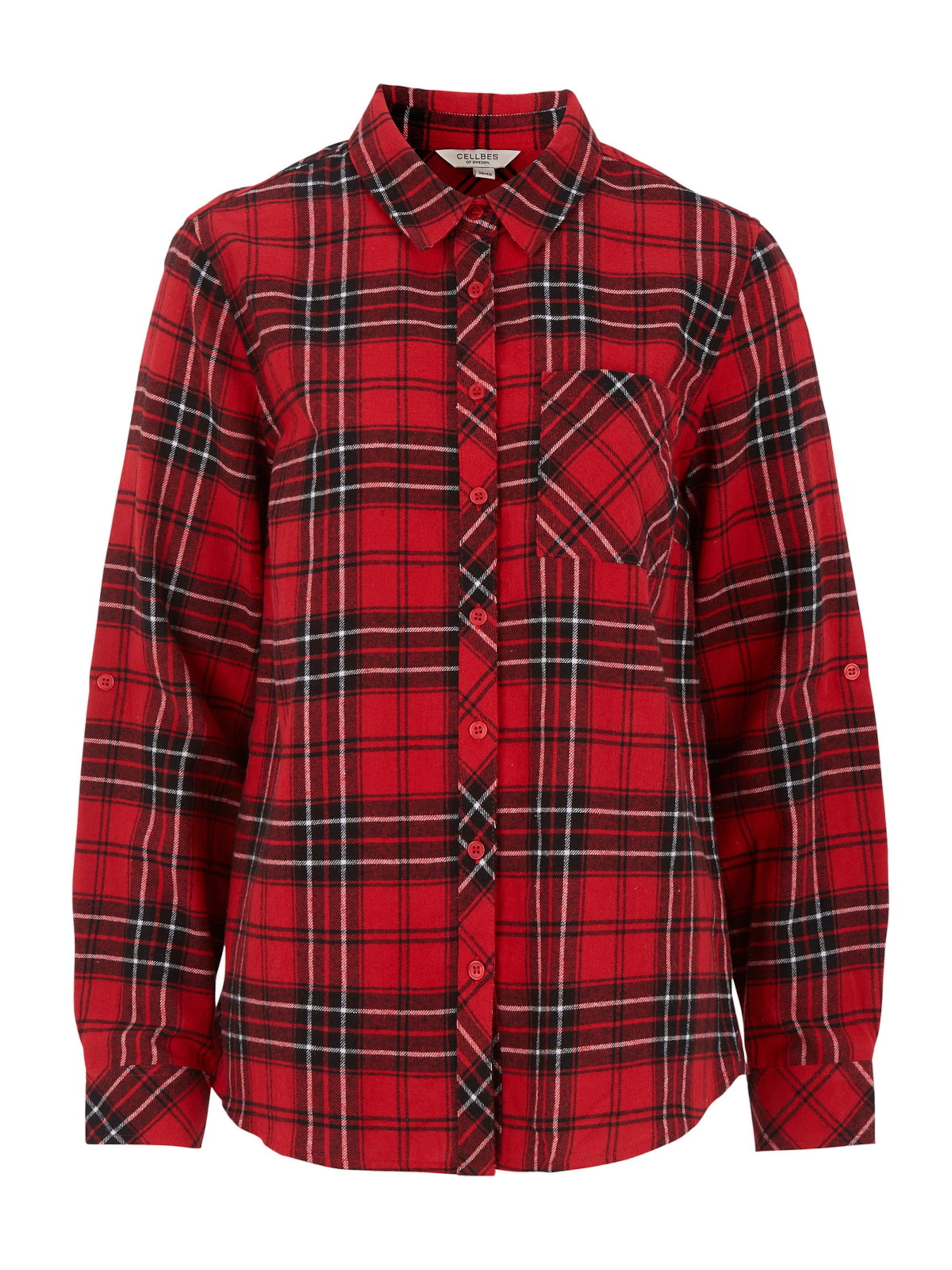 Chemisier Cellbes of Sweden en rouge : devant