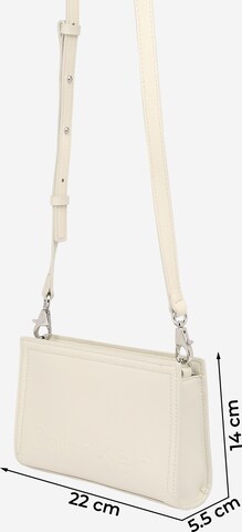 Calvin Klein - Bolso de hombro en beige