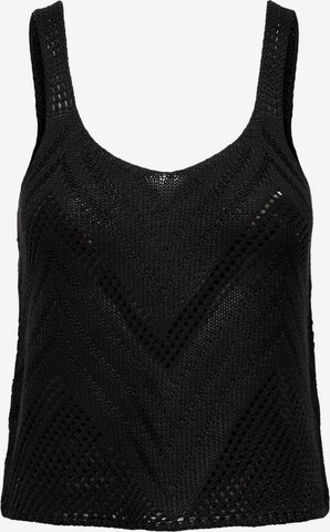 Tops en tricot 'Sun' JDY en noir : devant