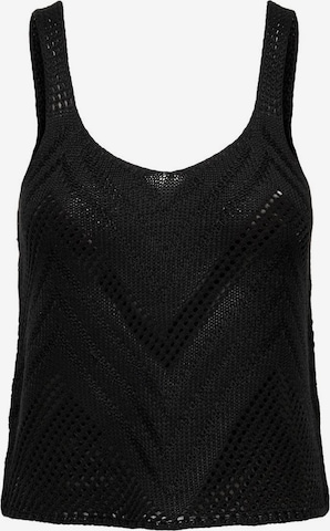 JDY Knitted Top 'Sun' in Black: front