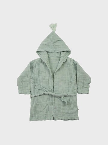 OrganicEra Bathrobe in Green: front