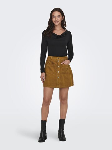 Jupe 'SHIRA' JDY en marron