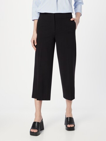 Loosefit Pantalon à plis TAIFUN en noir : devant