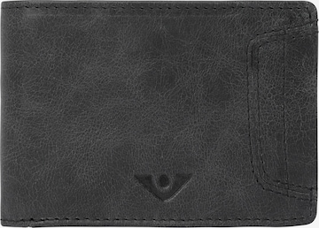 VOi Wallet 'PEA' in Black: front